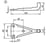 [4059245034161] CATCH PLATE FOR LATCH, HEAVY-DUTY model, Model: A SCREW ON, STEEL GALVANISED AND PASSIVATED K0052.91851201 miniature