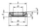 Sfærisk nivelleringsskive, d1: 36, d2: 70, stål 1.7225 Blå K0691.501 miniature