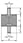Gummibuffer type A gevind M8x23, D: 40, H: 30, Stål, Materiale: Elast. naturgummi gummi shore 55a, Materiale: sort K0566.04003055 miniature