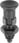 Positioneringsbolt "PREMIUM" med cylindrisk pin Størrelse: 2 - D1: M12x1,5, D: 6, Model: D med låsemøtrik K0736.44206 miniature