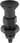 [4059245012626] INDEXING PLUNGER PREMIUM WITH TAPERED INDEXING PIN SIZE: 4 D1: M20x1,5, D: 10, Model: B WITH LOCKNUT, STEEL K0736.52410 miniature