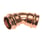 Conex Bänninger >B< MaxiPro 45° Obtuse Bend 1⅛" copper MPA5041 0090001 miniature
