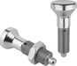 Indexing plungers stainless steel without collar