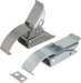 Latches with spring clip