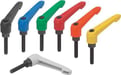 Clamping Plastic Handles internal and external thread