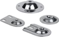 Levelling feet plates steel or stainless steel