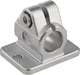 Tube clamps flange stainless steel