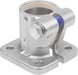 Tube clamp, base, stainless steel, 
for linear actuator