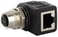 ETHERNET adapter M12 HUN / RJ45 7000-99052-0000000 miniature