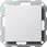 Blindafdækning med holdering System 55 hvid blank 026803 miniature