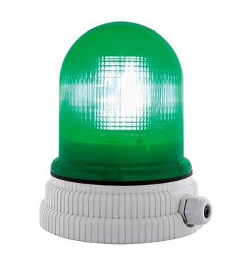 Advarselslampe 240V - Grøn, 200, LED, 240 26284