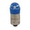 Trykknap  tilbehør A22NZ, blå LED lampe 200/220/230 VAC A22NZ-L-AE 661433 miniature