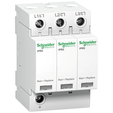 iPRD40r modular surge arrester - 3P - 350V - with remote transfert A9L40301
