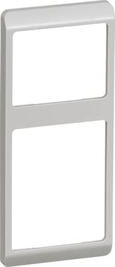 OPUS66 - frame combi - 2.5 module - vertical - light grey 500N5307