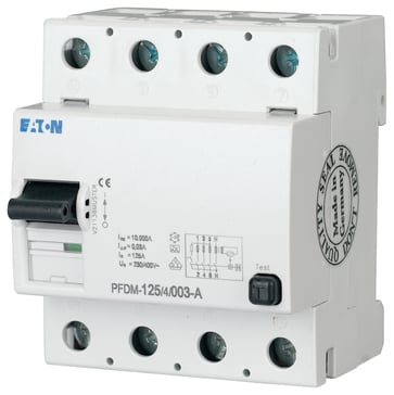 Fejlstrømsafbryder 40A 4P 30mA (HPFI type G/A HF Spoler forsinket) 235454