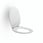 Toilet seat Dania with cover and  institutional fittings R37000-D92999 miniature