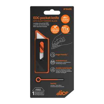 Slice EDC lommekniv med metalhåndtag 10496 5810496