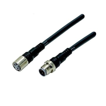 M8 3-poles PVC vibration-proof robot cable F straight/m straight XS3W-M321-302-R 387059