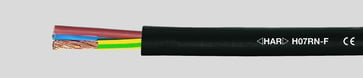Gummikabel H07 RN-F 3G1 sort afmål 37027