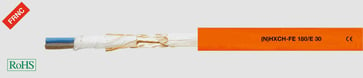 Fuktionssikkerkabel (N)HXCH-FE 180/E 30 3X2.5 RE/2.5 orange afmål 52906