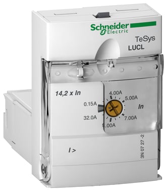 Kortslutningsudløser LUCL 035-14 A - 110-220 V - DC/AC LUCL1XFU
