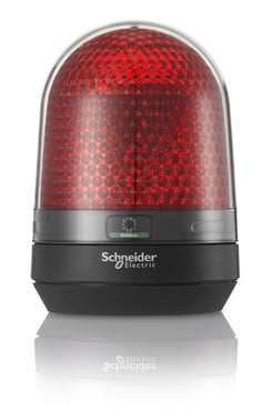 Signallampe Ø100 mm LED multifunktion med buzzer rød 12-24 VDC XVR3B04S
