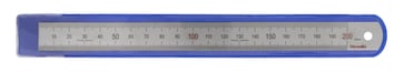 Steel ruler 200x19x0,8 mm Mattin Finish Left to right graduation 10310130