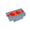Gulvboks kasette horisontal sup 2xschuko rød 4 moduler 88052 miniature