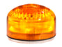 Elektronisk sirene/Advarselslampe - Orange