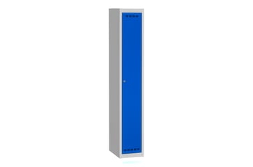 WFI garderobeskab basissektion blå 1800x300 mm 4-960-1