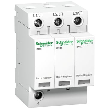 IPRD65r modular surge arrester - 3P + N - 350V - with remote transfert A9L65301