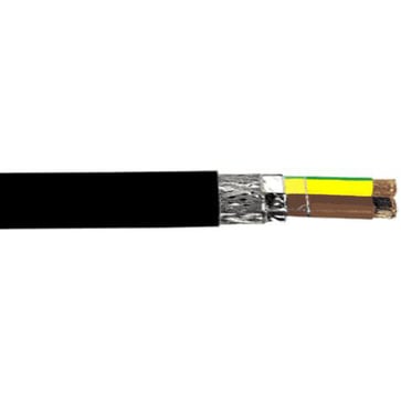 Motorkabel EMC flex halogenfri UV sort 4G6 18040600SW/LSOH
