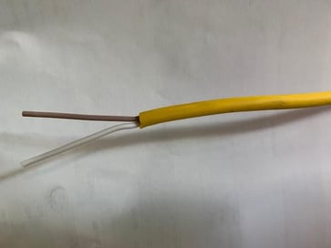 Funktionssikker Kabel FIREFIT Massiv uskærmet 1x2x1,5mm² gul afm SO-881010150GE AFM