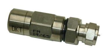 F-male connector, O-lock 80432