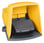 Fodpedal gul med skærm 2 trin 2 NO+2NC XPEY611 miniature