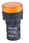 Panelindikator orange 22mm 24V Skrue 301-84-582 miniature