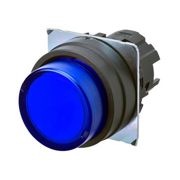 bezel plastic projected alternate cap color transparent blue lighted A22NZ-BPA-TAA 665956