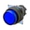 bezel plastic projected alternate cap color transparent blue lighted A22NZ-BPA-TAA 665956 miniature