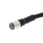 M8 3-wire Straight female connector PUR 2m  XS3F-M8PUR3S2M 419225 miniature