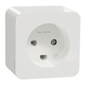 Wiser Smart Plug type K IP20 hvid 550B6000