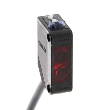 Fotoaftaster, smal stråle, diffus, 90 ± 30 mm, DC, 3-leder, NPN, 2m kabel E3Z-L61 2M OMS 323114