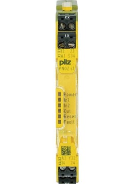 Safety Relay , 2 Make Contact (NO) ,  -10…55°C Type: Type: 750101  Alias: PNOZ s1 24VDC... 750101