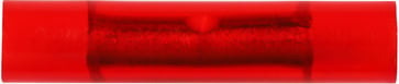 Pre-insulated through connector A1525SK, 0.5-1.5mm², Red - In bags of 15 pcs. 7288-500203