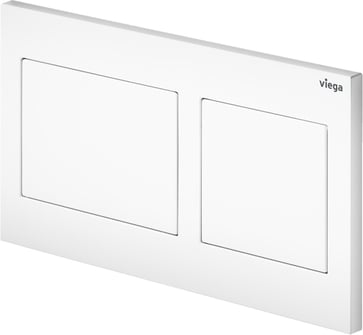 Viega Prevista WC flush plate Visign for Style 21 white 773250