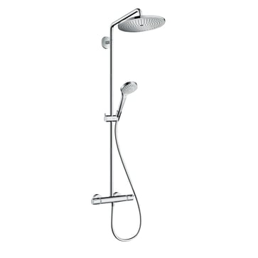 hansgrohe Croma Select S 280 showerpipe med term krom 26790000
