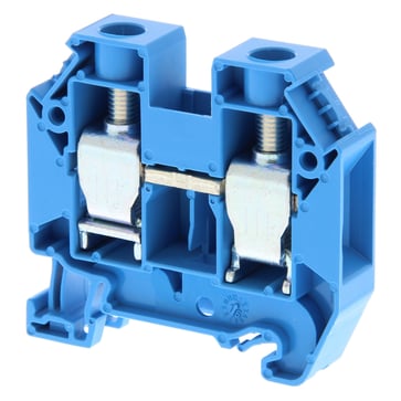 Feed-through DIN rail terminal block with screw connection formounting on TS 35; nominal cross section 16mm² XW5T-S16-1.1-1BL 669263