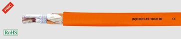 Fuktionssikkerkabel (N)HXCH-FE 180/E 90 4X185 RM/95 orange afmål 53060