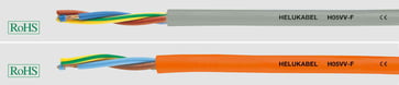 PVC Cord H05VV-F grey RAL7001/7032 3G0,75   grey 30127