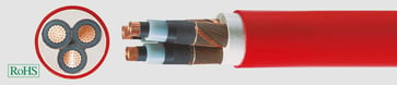 Medium Voltage Cable N2XSEY 6/10 KV 3X185RM/25 34346