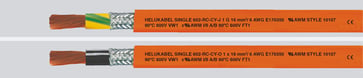 Højflexibel Single 602-RC-CY-O UL-CSA 1x70qmm/AWG2/0, orange afmål 69642